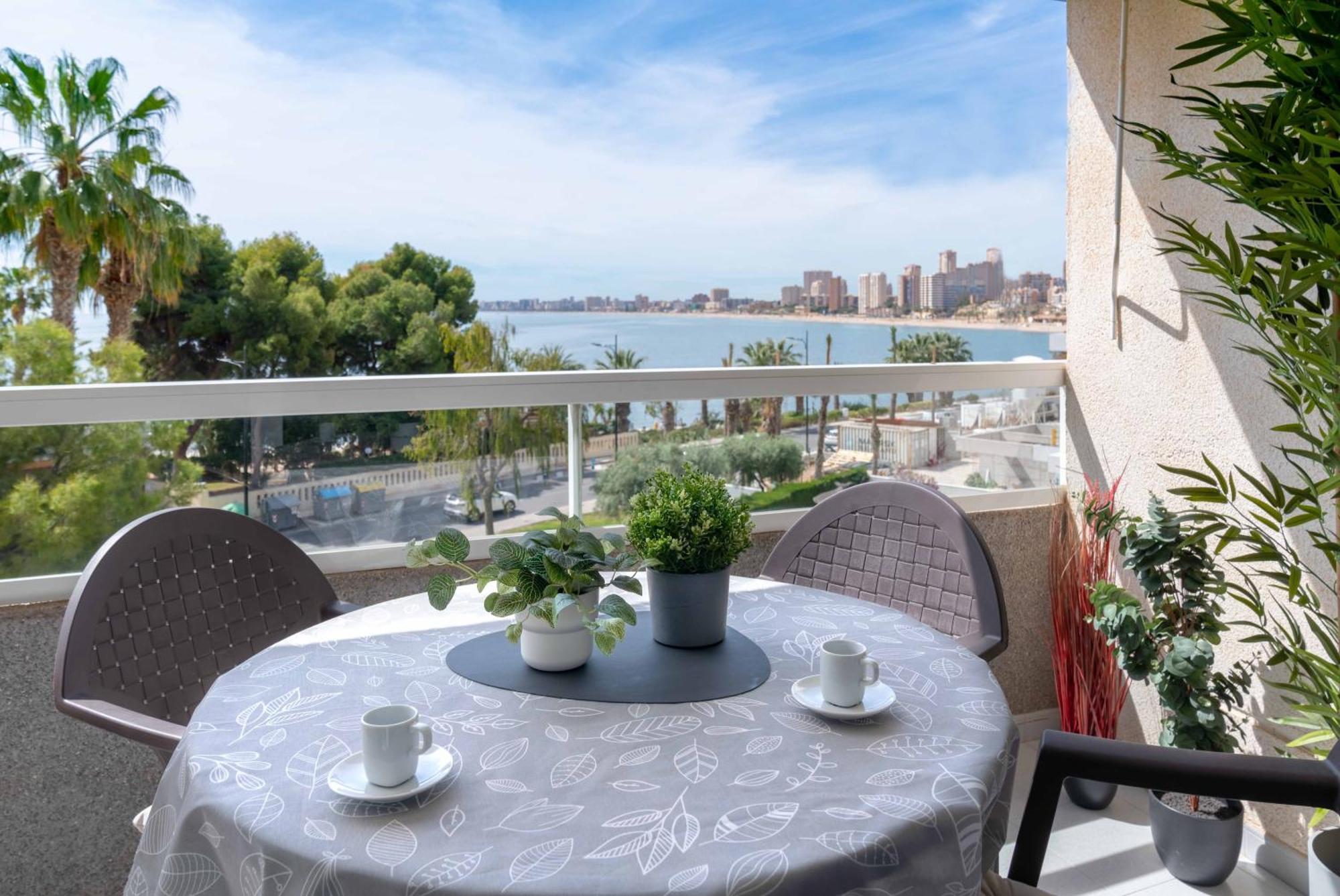 B L U E: Muchavista Sea View Apartment El Campello Exterior foto